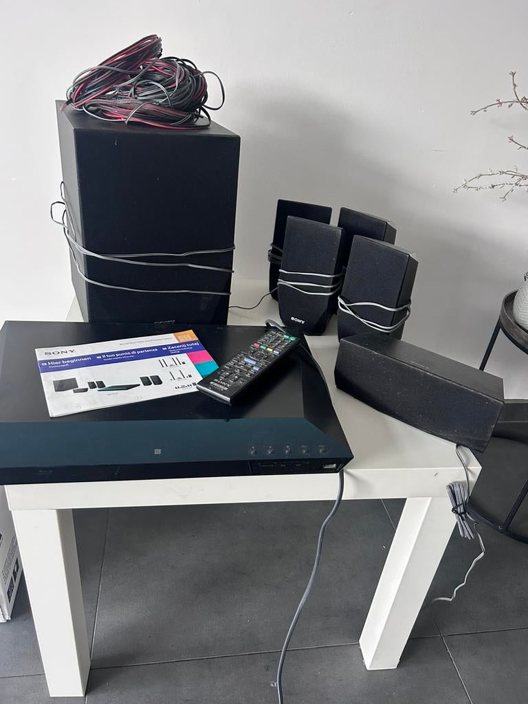 Sony home cinema set, Audio, Tv en Foto, Ophalen, Zo goed als nieuw, Sony