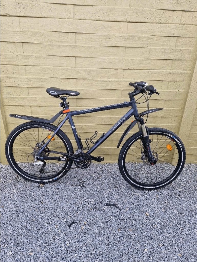 Mountenbike Decathlon, Gebruikt, Heren, Schijfrem, 53 tot 57 cm