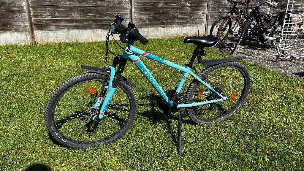 Rockrider decathlon fiets jongens 20", Fietsen en Brommers, Ophalen, 22 inch, Gebruikt, Velgrem