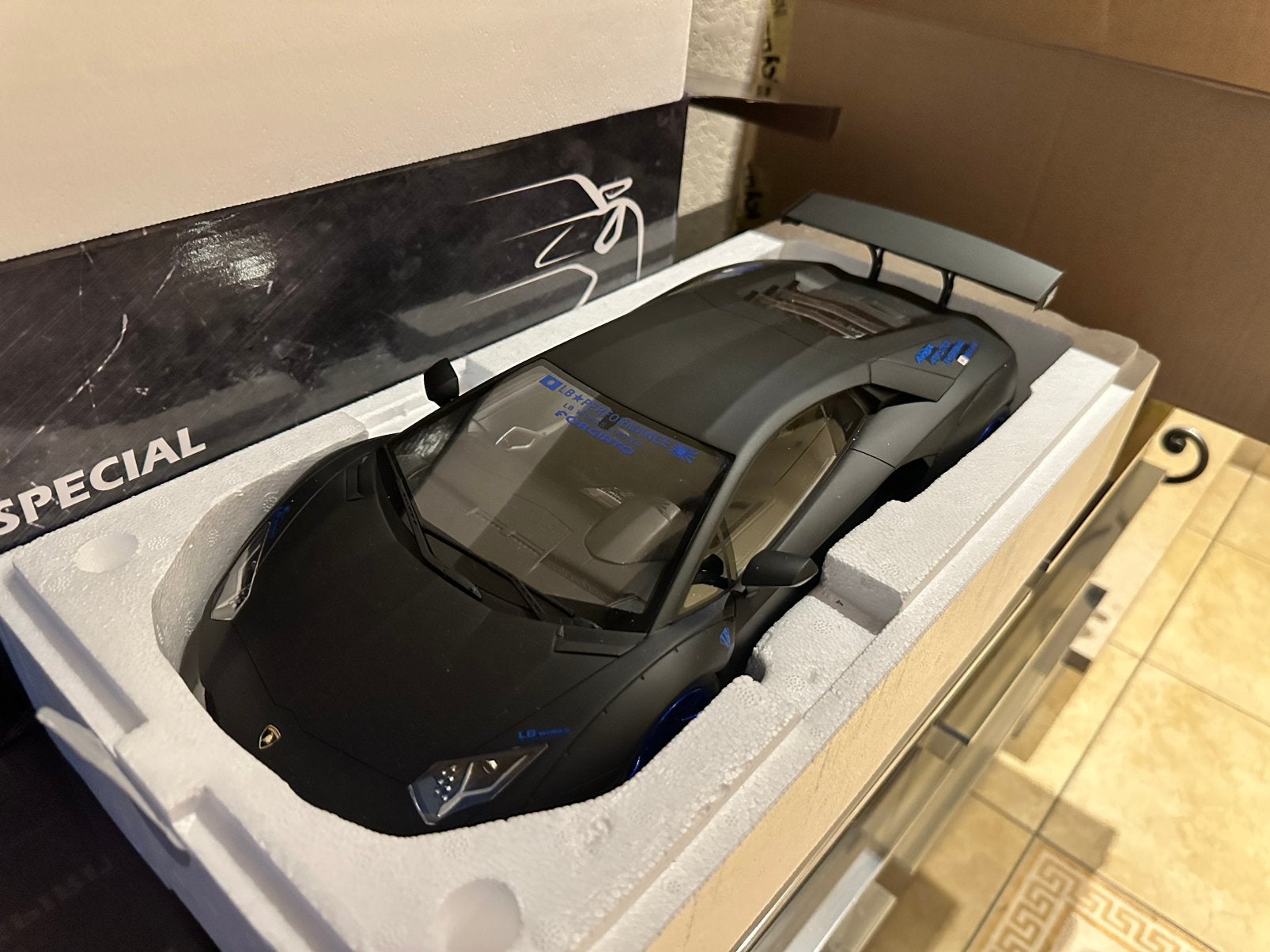 1/12 Lamborghini Aventador LB Performance - Kyosho x GT Sp., Ophalen of Verzenden