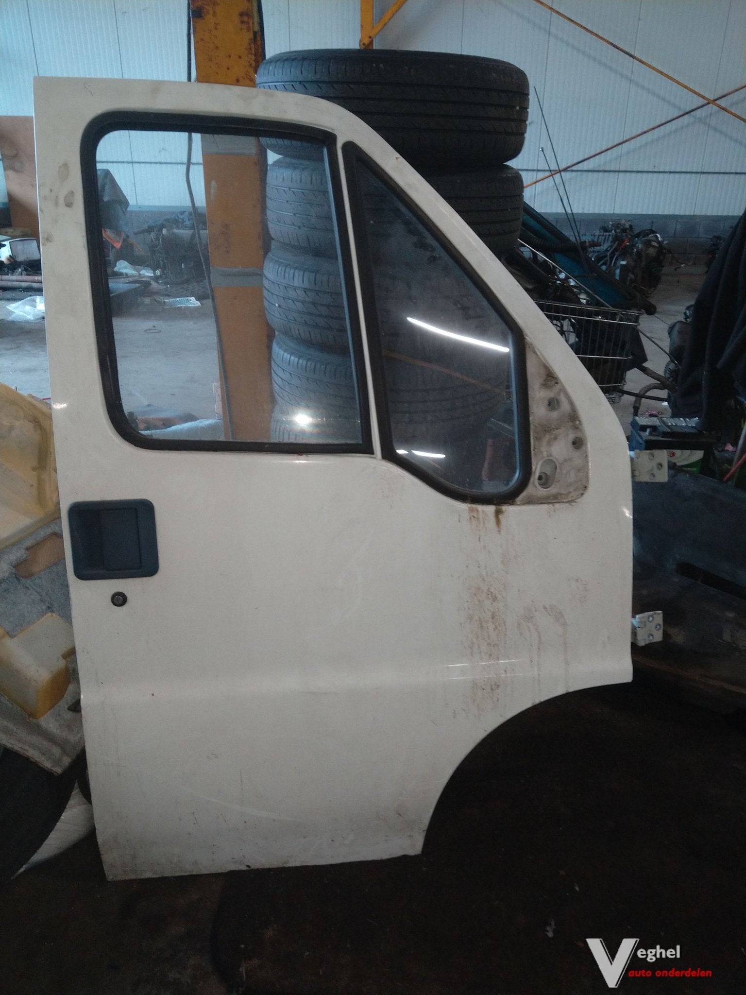 Fiat ducato 1998 rv deur wit, Ophalen, Gebruikt, -, Deur