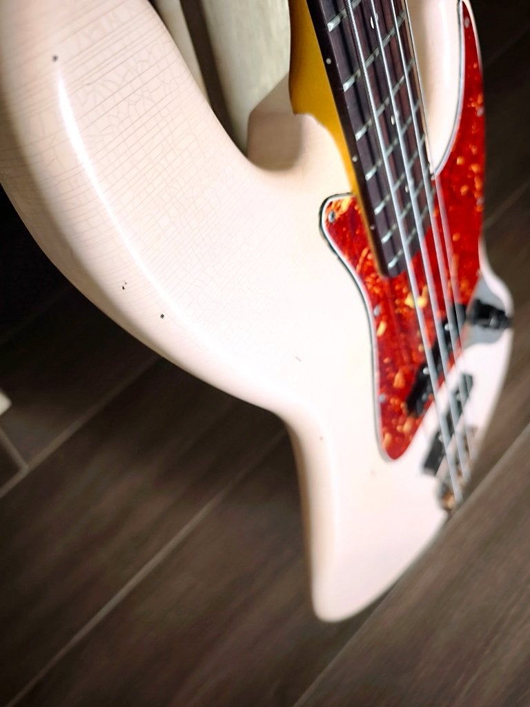 Jazz Bass - Luthier, Musique & Instruments, Instruments à corde | Guitares | Basses, Enlèvement, Utilisé, Électrique