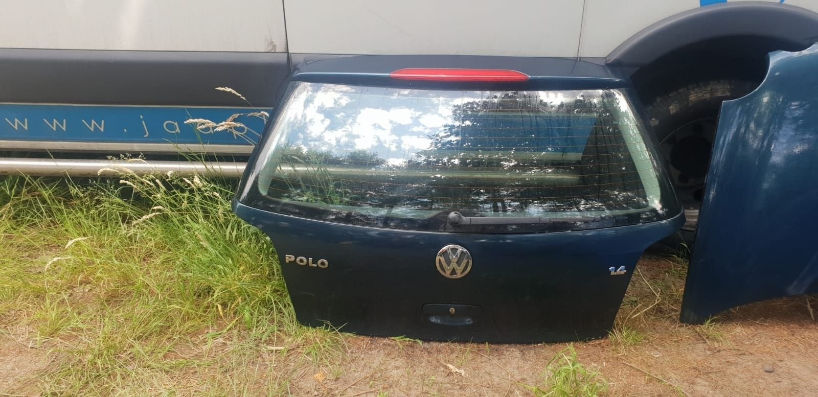 VW POLO ACHTERKLEP BJ 2002 2004, Arrière, -, Haillon arrière, Utilisé