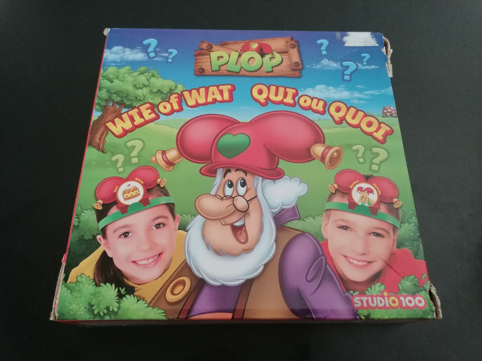 Gezelschapsspel, wie of wat, Plop, Hobby en Vrije tijd, Gezelschapsspellen | Overige, Ophalen