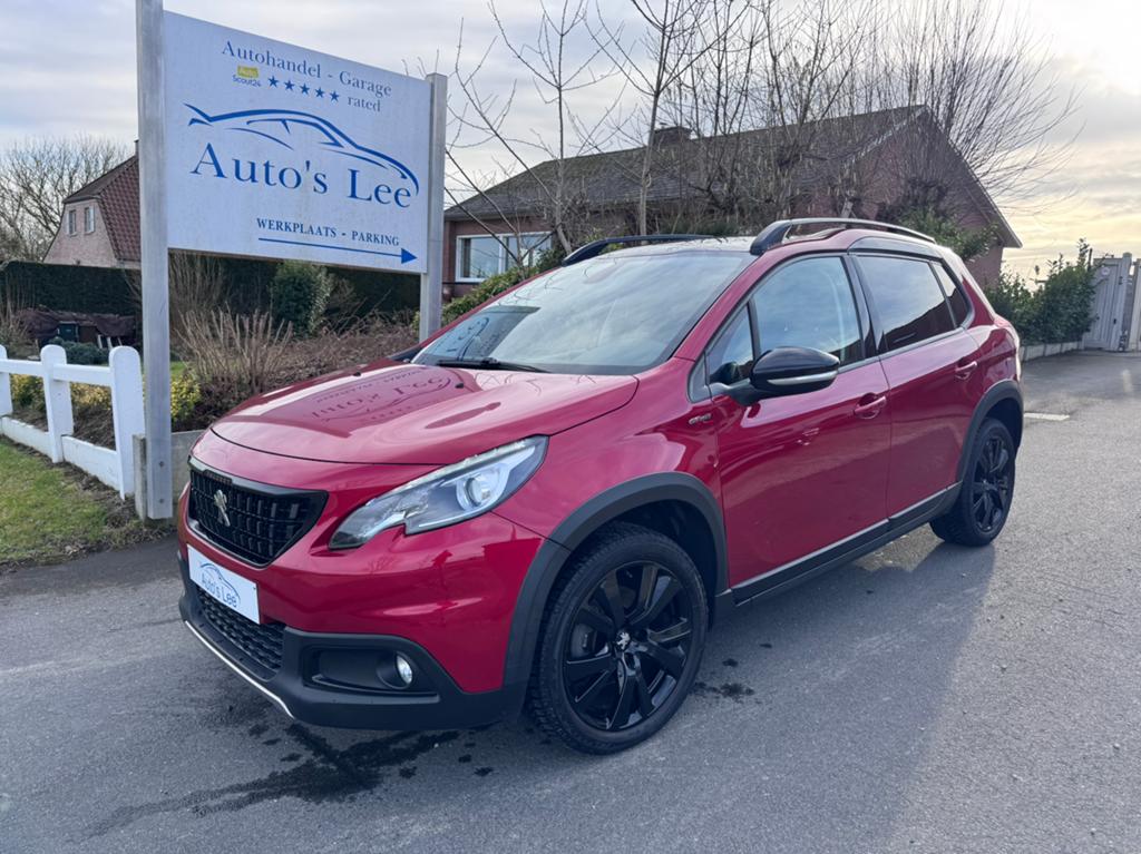 Peugeot 2008 1.2 PureTech GT Line/1 Eigenaar/nieuwstaat, Euro 6, 103 g/km, Leder en Stof, 5 deurs