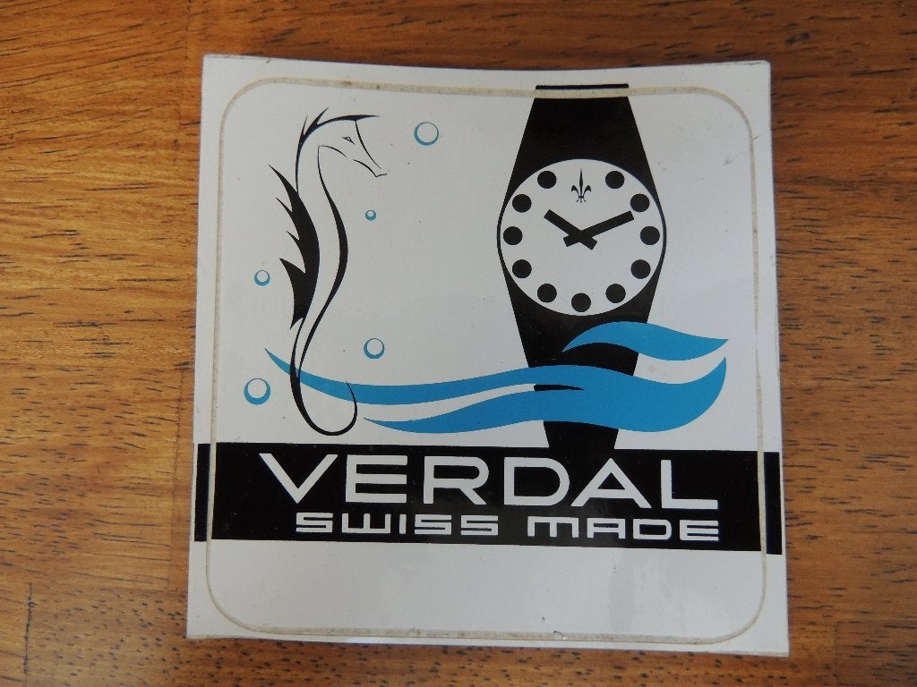 Verdal swiss made sticker, Ophalen of Verzenden, Zo goed als nieuw