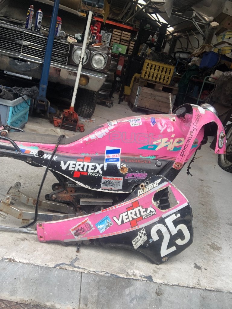 Puch racingkader, Fietsen en Brommers, Ophalen