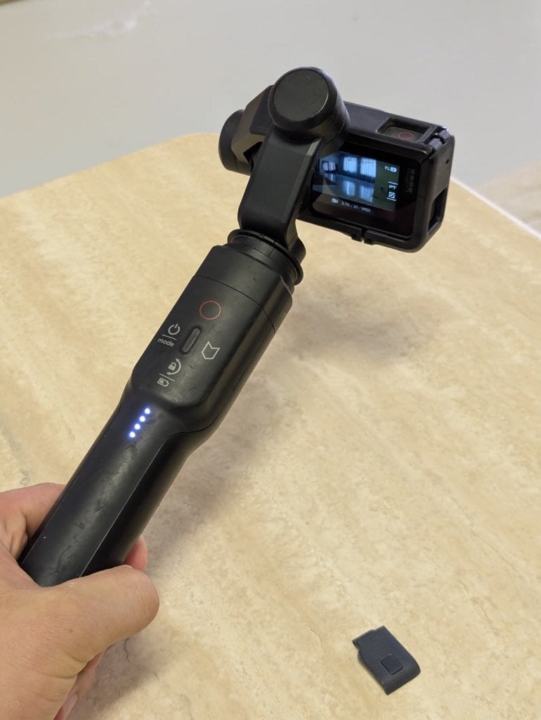 GoPro Hero 5 Black avec stabilisateur Karma Grip, TV, Hi-fi & Vidéo, Enlèvement, Utilisé, GoPro