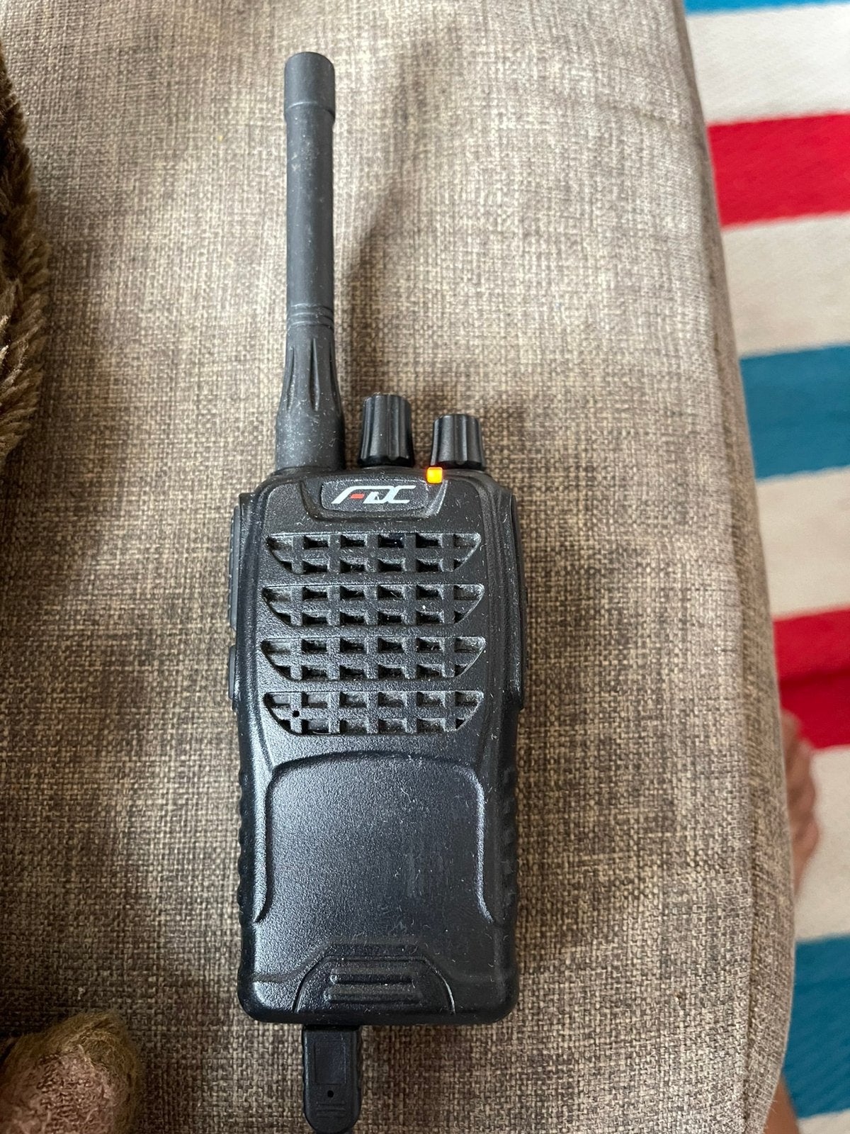 zwarte Feidaxin FD-55A, Telecommunicatie, Portofoons en Walkie-talkies, Ophalen of Verzenden, Gebruikt