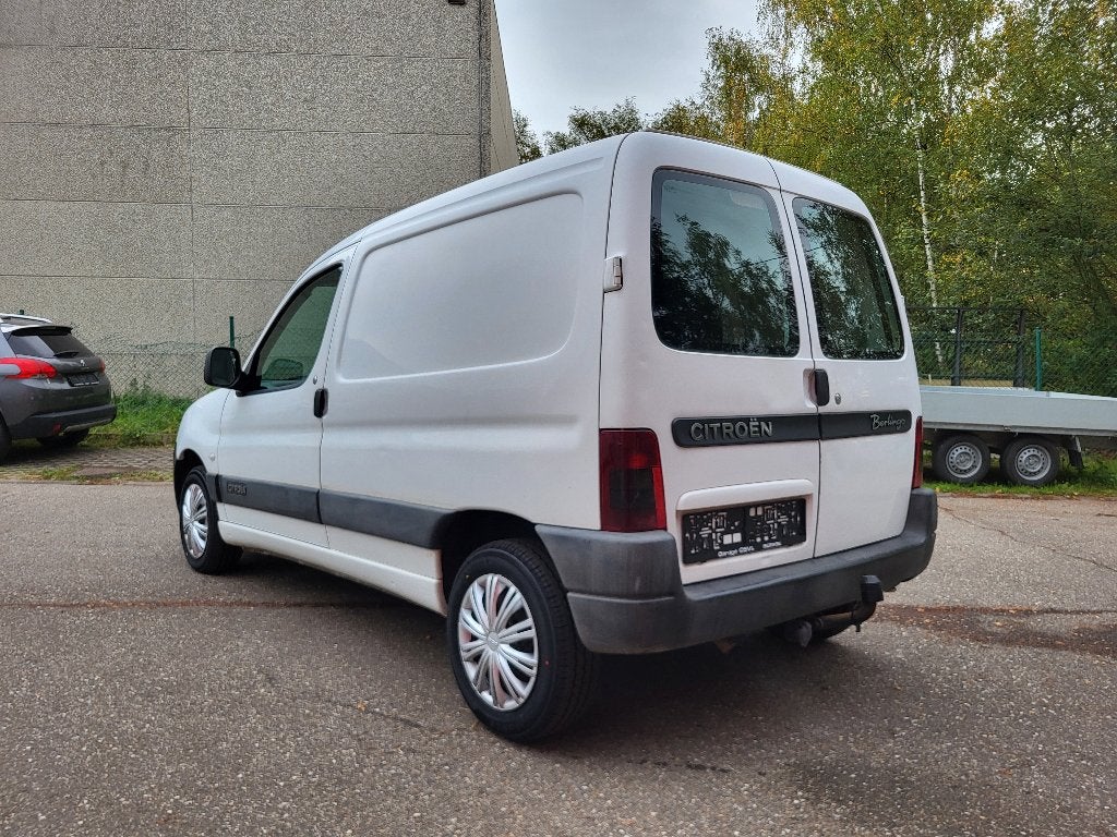 Citroën Berlingo 1.9D * Nieuwe koppeling en banden, Auto's, Stof, Zwart, 4 cilinders, Wit