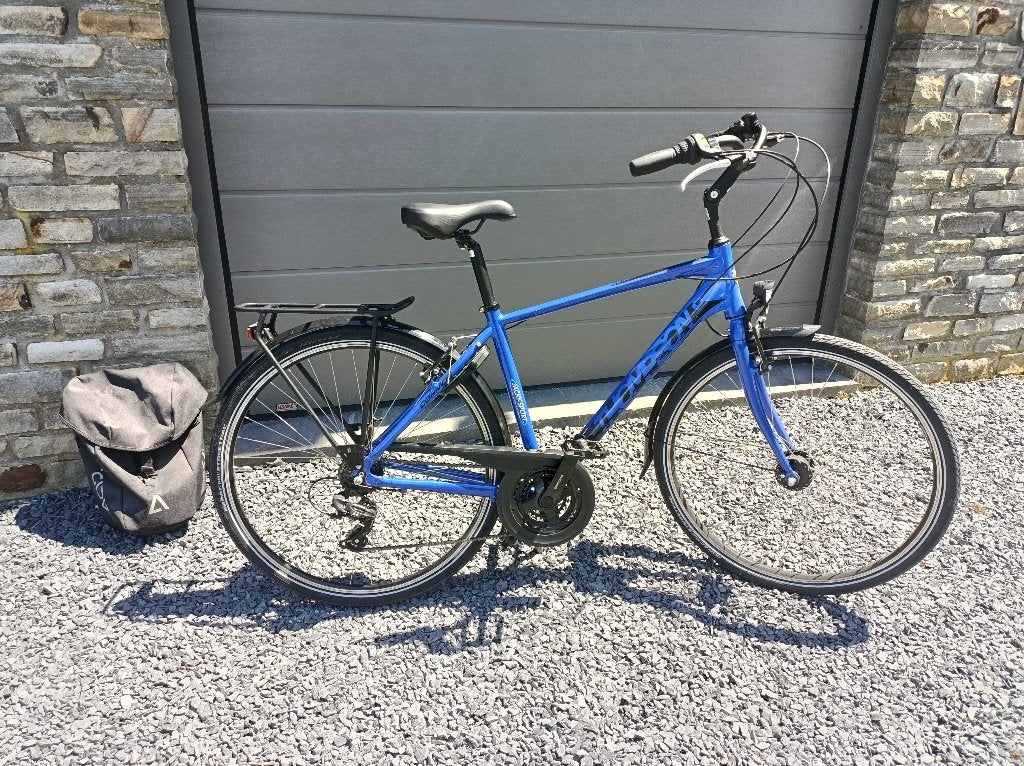 Herenfiets Thompson, Fietsen en Brommers, Velgrem, Versnellingen, Zo goed als nieuw, 57 tot 61 cm
