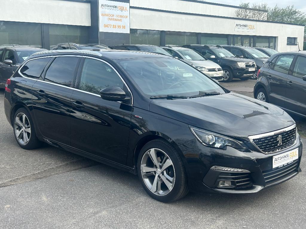Peugeot 308 GT, 1.2i, 2019, 141.700Km, Automaat, Full Opt.,, Auto's, Peugeot, https://public.car-pass.be/vhr/16193699-4337-4033-a80f-59b6dbe865d1