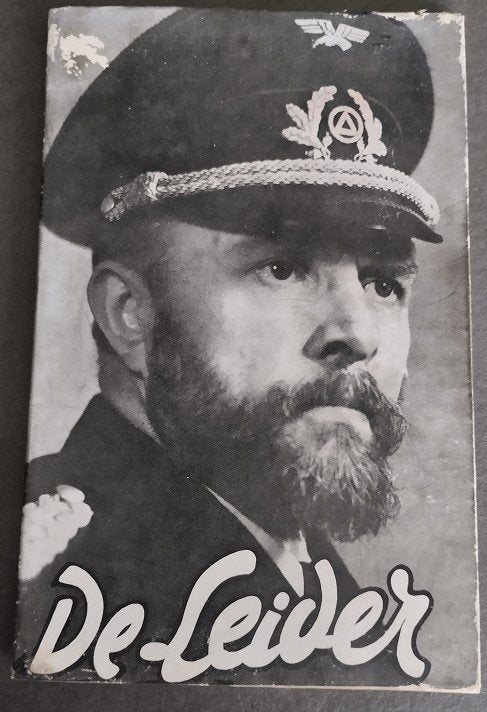 Origineel Booklet Staf De Clercq " De Leider " (1942), Ophalen of Verzenden, Landmacht, Boek of Tijdschrift