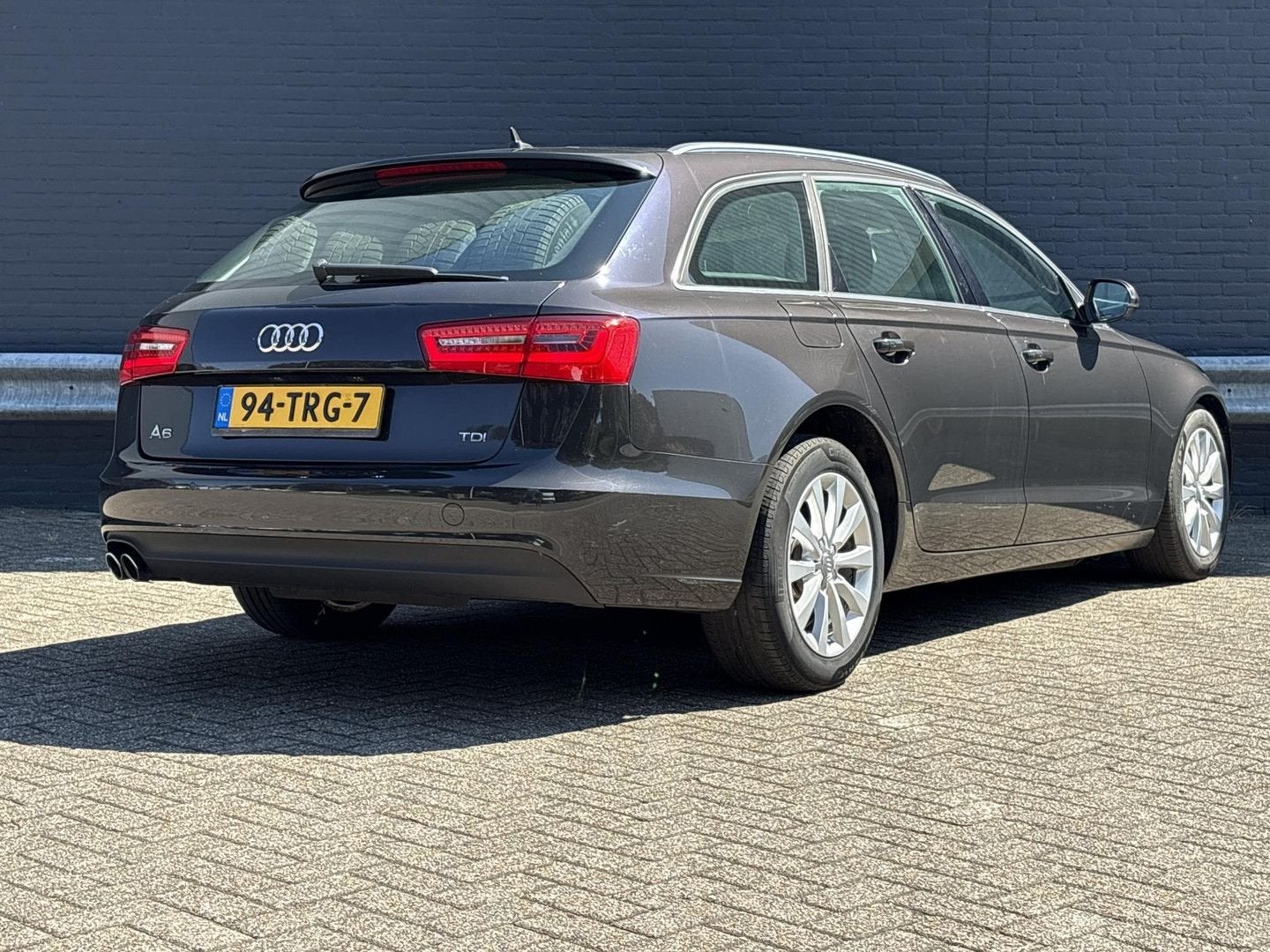 Audi A6 Avant 2.0 TDI Pro Line Plus | Leder | Climate | Crui, Auto's, Audi, Zwart, Bedrijf, Navigatiesysteem, Zilver of Grijs