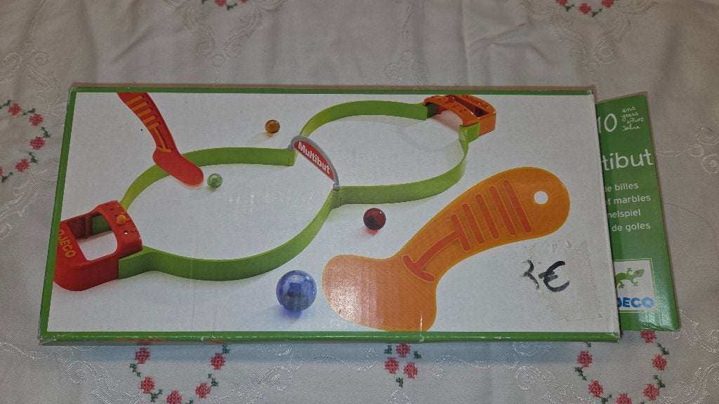 Jeu de billes Djeco Multibut, 1 ou 2 joueurs, Enlèvement ou Envoi, Comme neuf, Djeco