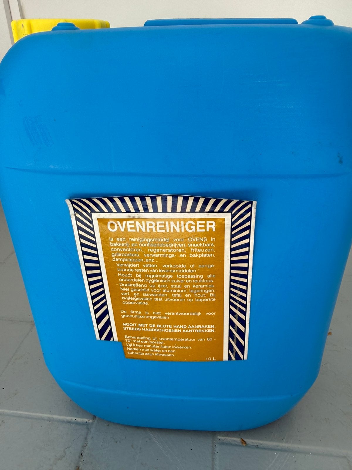 ovenreiniger., Ophalen, Zo goed als nieuw