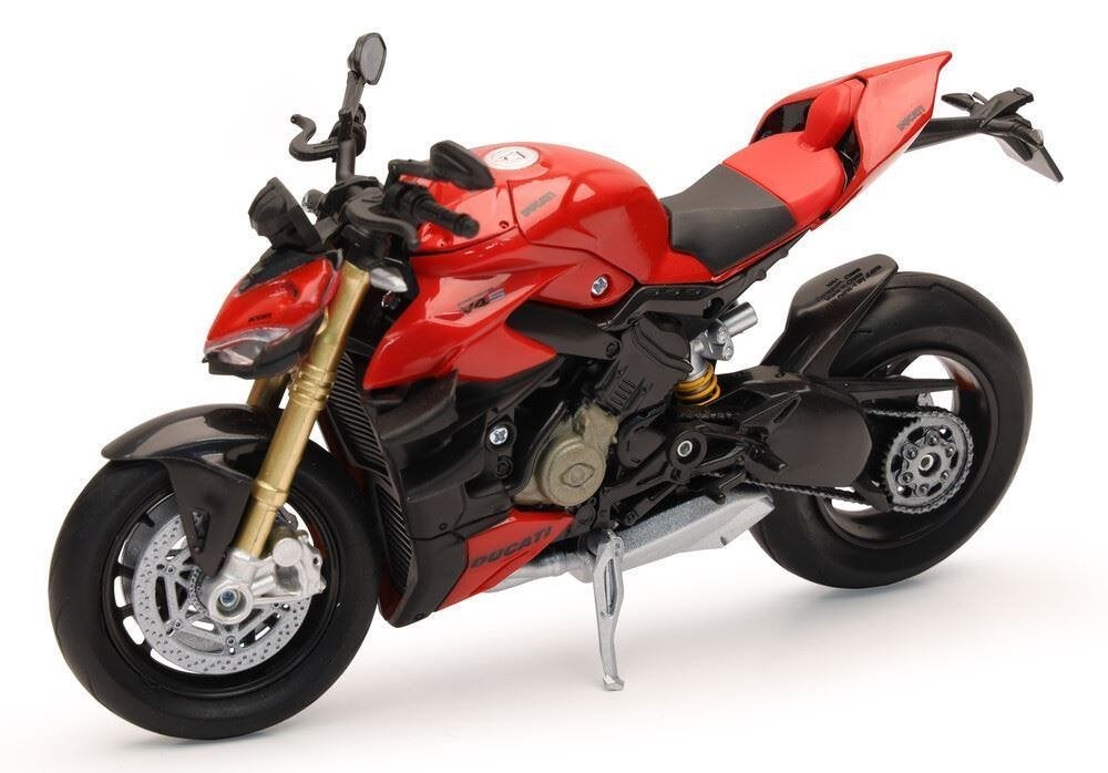 Ducati Super naked V4s 1:12 New Ray, Enlèvement ou Envoi, Neuf, 1:9 à 1:12, Moteur