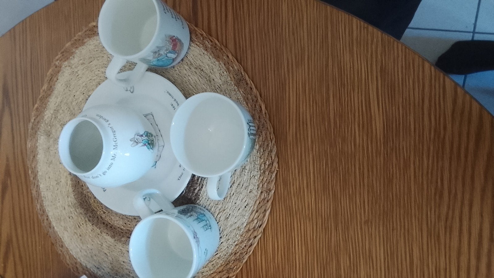 Lot de vaiselle Vintage enfant WEDGWOOD Pierre Lapin, Enlèvement ou Envoi