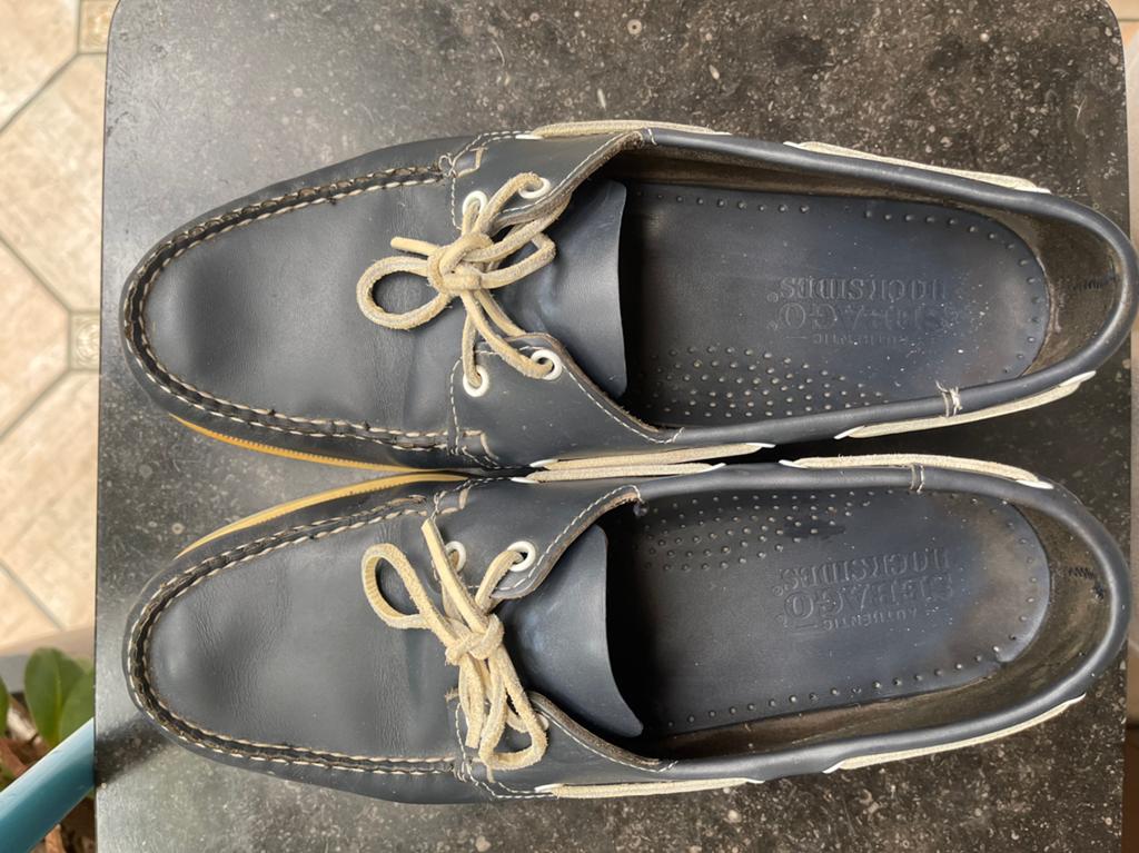 Sebago Docksides Cuir Homme – Taille EUR 48 / US 13, Enlèvement, Comme neuf