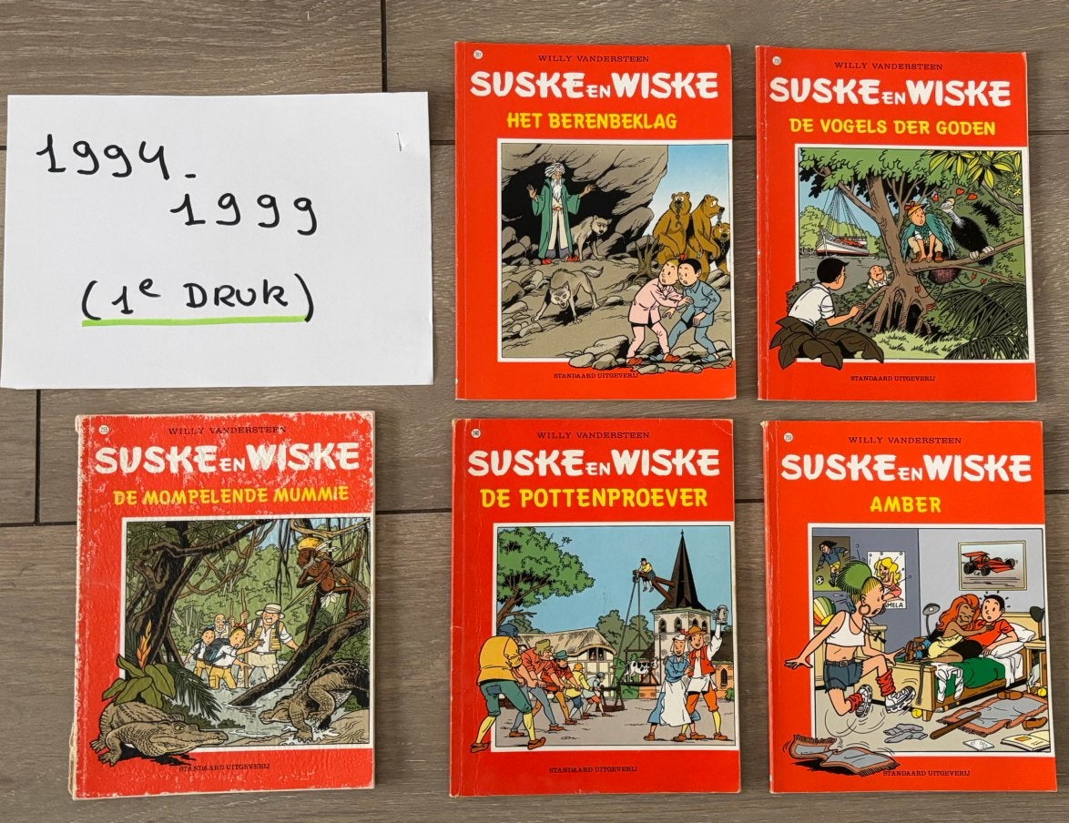 Suske et Wiske (PREMIÈRE ÉDITION) 1994-1999, Enlèvement, Utilisé