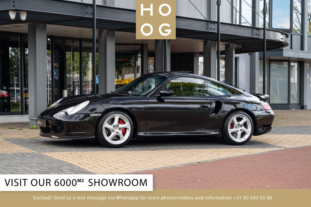 Porsche 911 (996) Turbo (bj 2002), Auto's, 4 zetels, Gebruikt, Overige kleuren, Leder