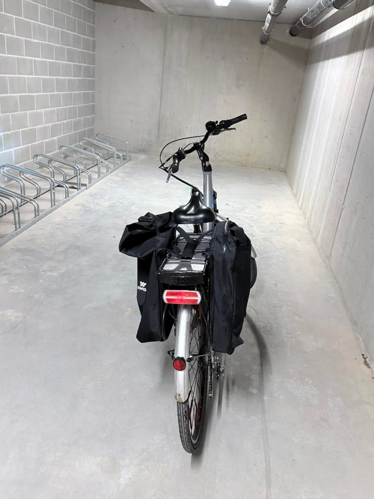 E fiets, Ophalen, Gebruikt
