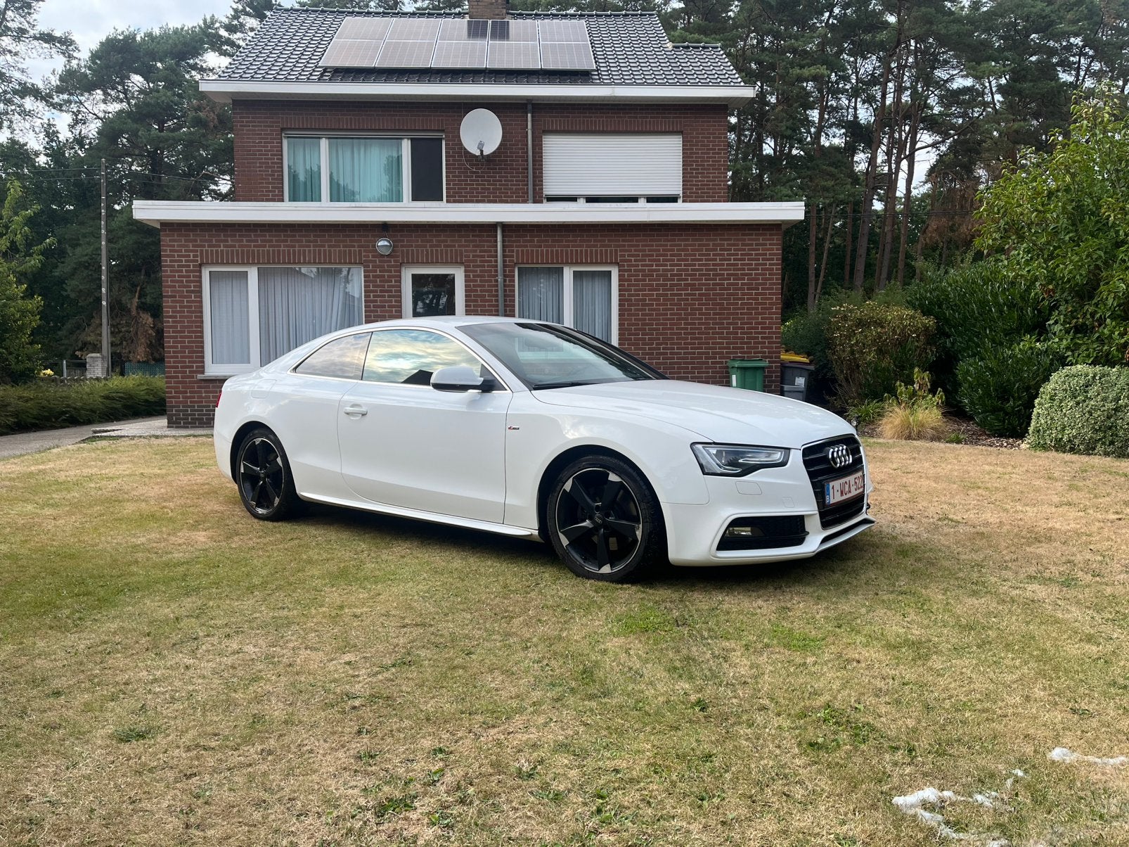 Audi A5 S-line, Auto's, Audi, Automaat, Wit, Diesel, Particulier