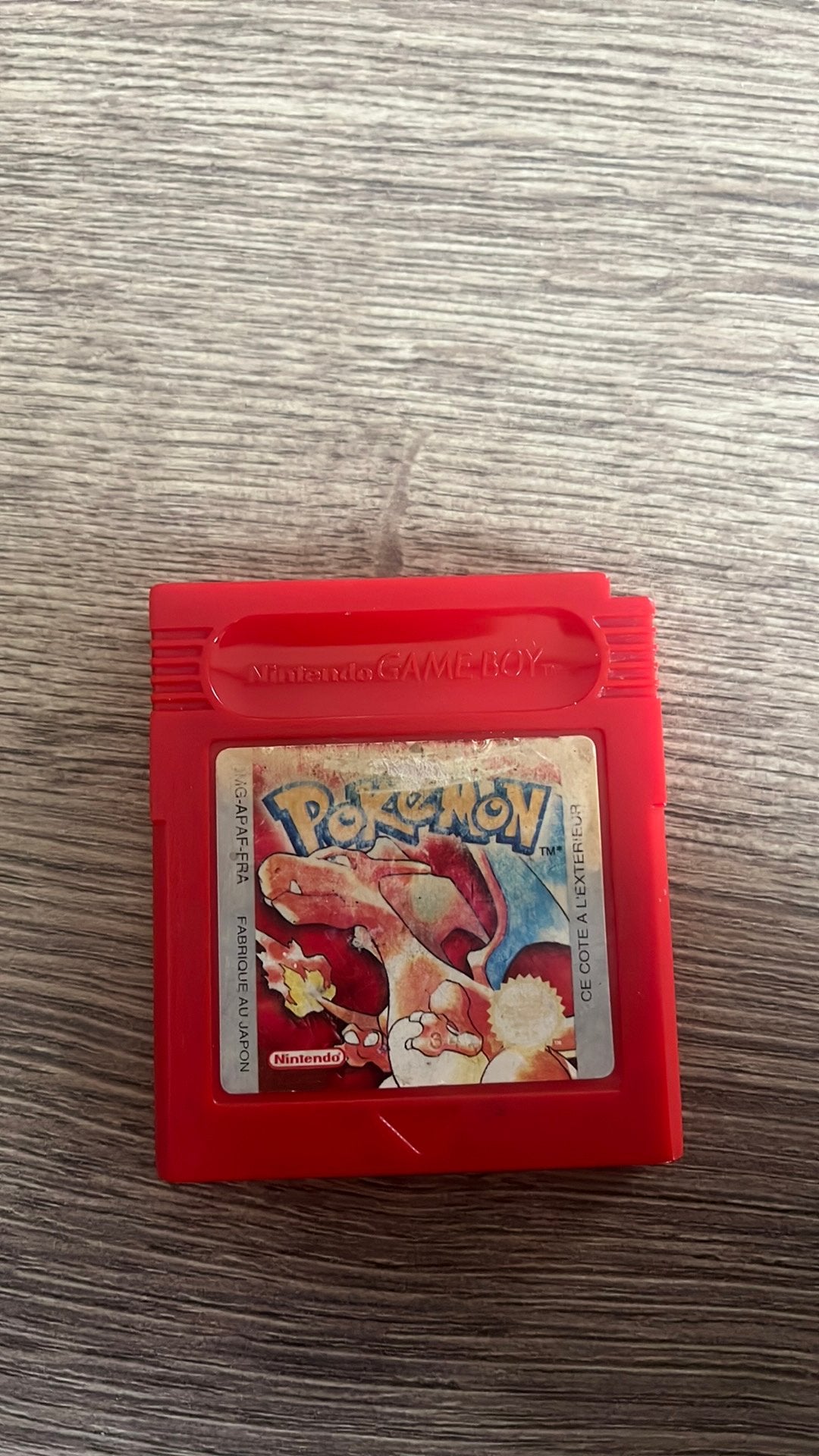 Pokemon Rouge GBC, VF, Consoles de jeu & Jeux vidéo, Jeux | Nintendo Game Boy, Enlèvement, Utilisé
