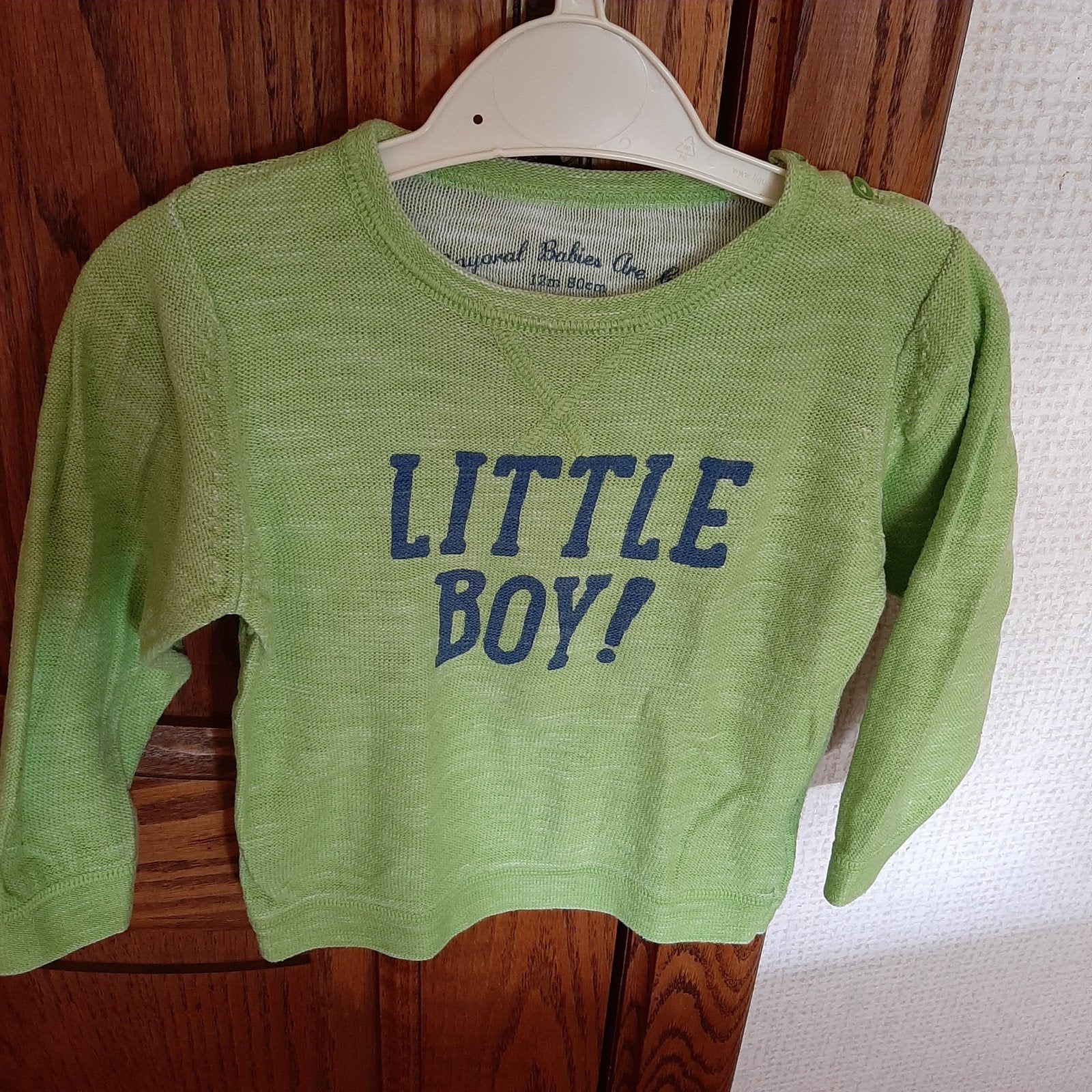 Zoals nieuw van Mayoral maat 80.Mooi lichtgroen, Kinderen en Baby's, Ophalen