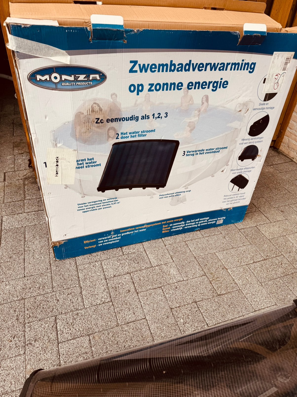 Solarverwarming, Tuin en Terras, Ophalen, Zo goed als nieuw, Verwarming
