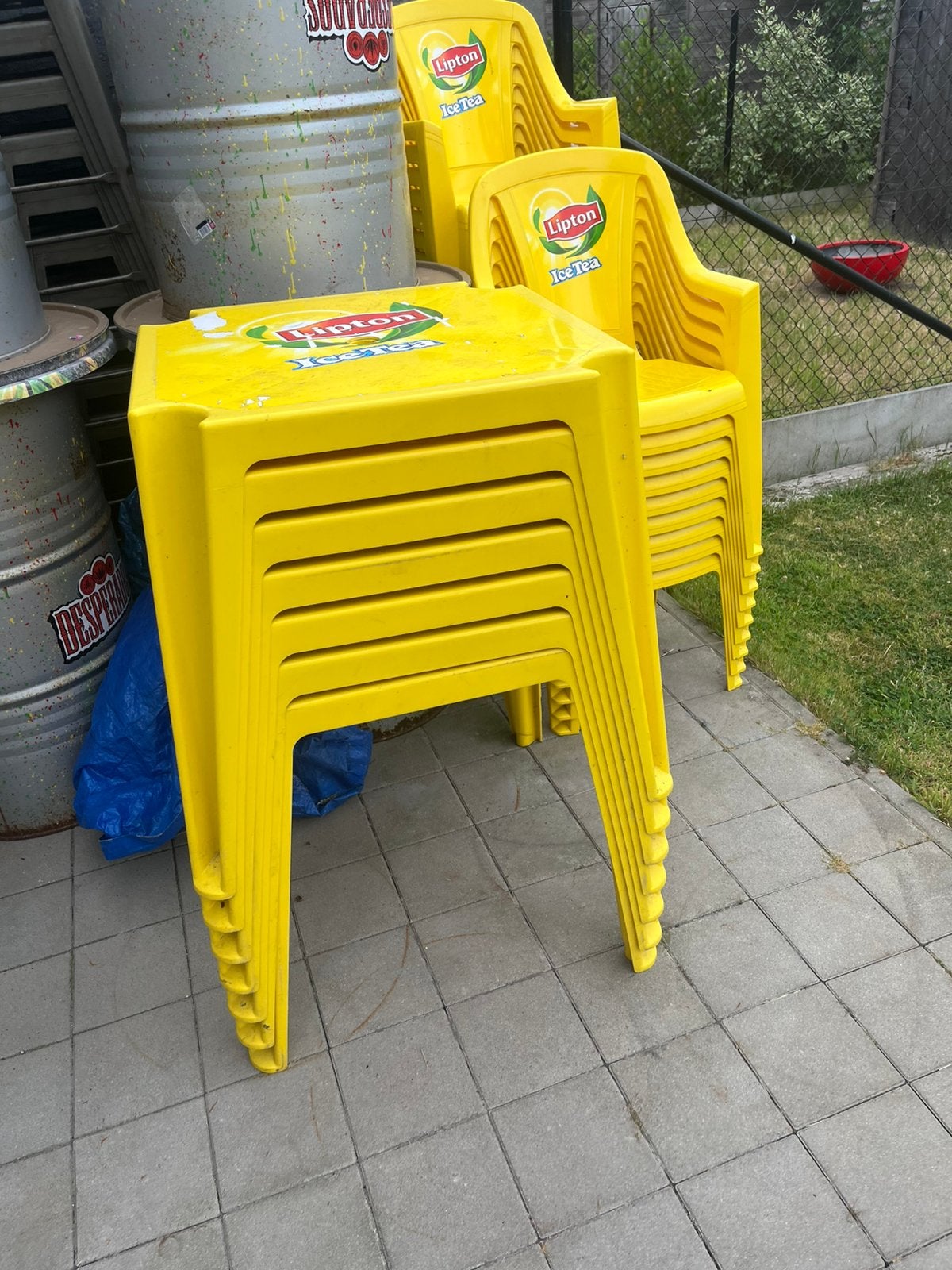 Barkrukken,praattafels,en terras stoelen met tafels, Ophalen, Zo goed als nieuw
