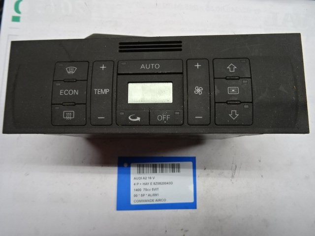 PANNEAU DE COMMANDE CLIMATISATION Audi A6 (C5) (4B0820043F), Utilisé, Audi
