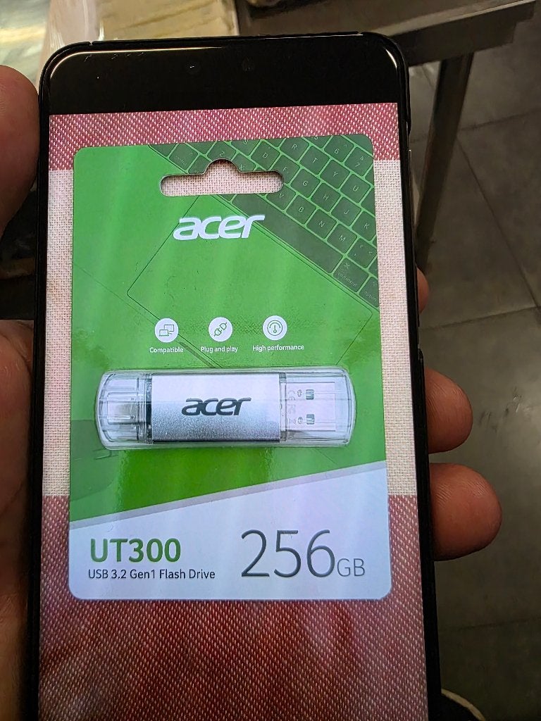 Clé usb acer 256gb, Computers en Software, USB Sticks, Ophalen of Verzenden, Nieuw, 256 GB