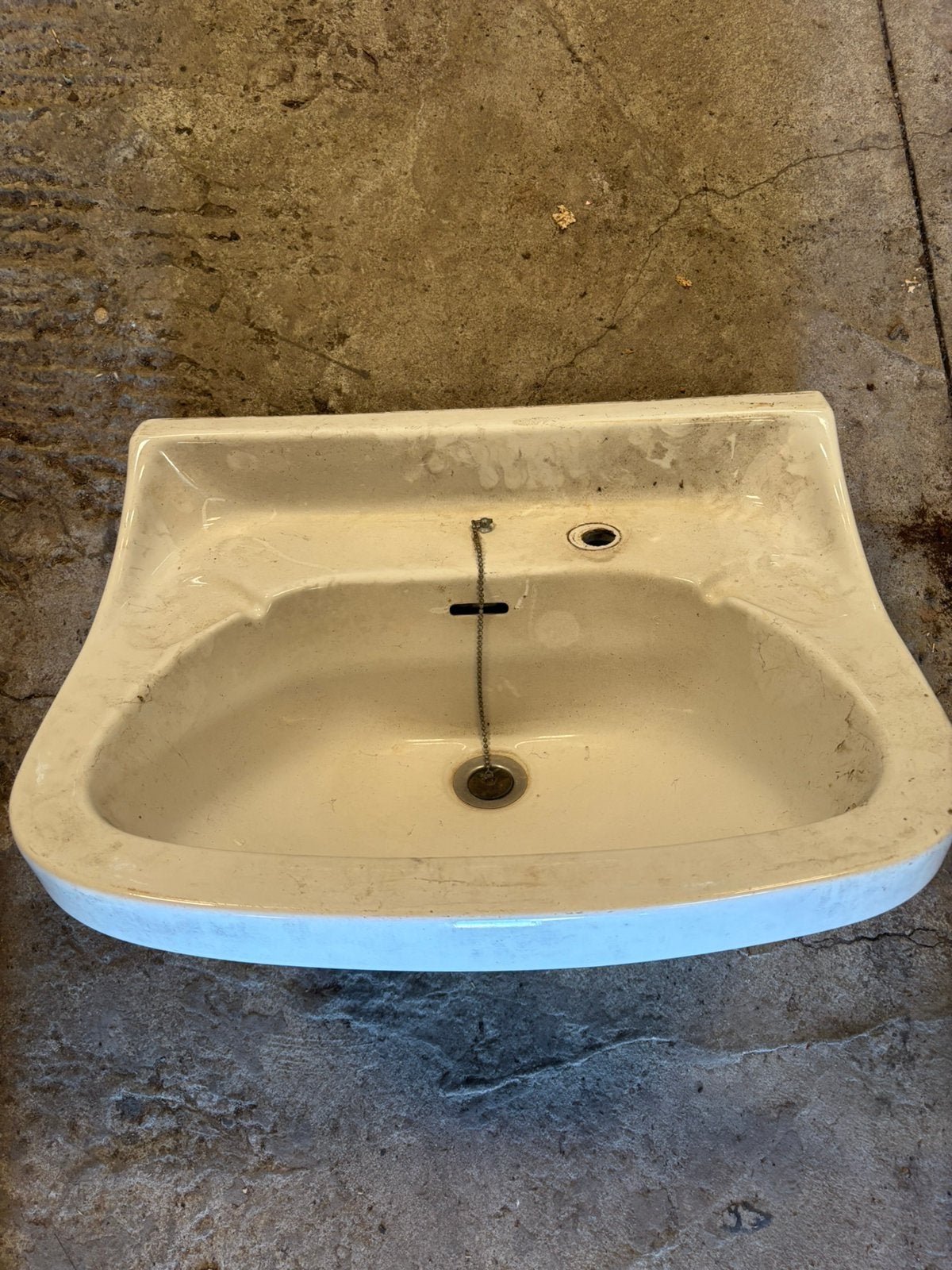 Oude wasbak, Ophalen, Zo goed als nieuw, Wasbak of Wastafel