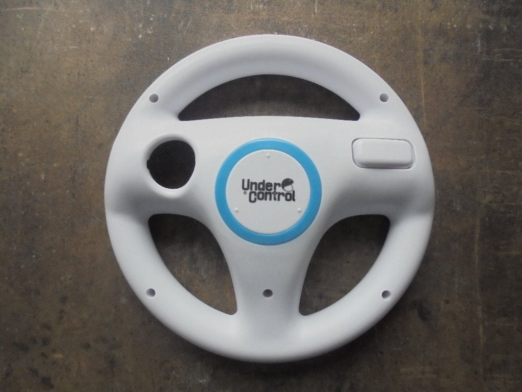 Under Control Wheel voor Wii (zie foto's), Consoles de jeu & Jeux vidéo, Jeux | Nintendo Wii, Enlèvement ou Envoi, 1 joueur, Course et Pilotage