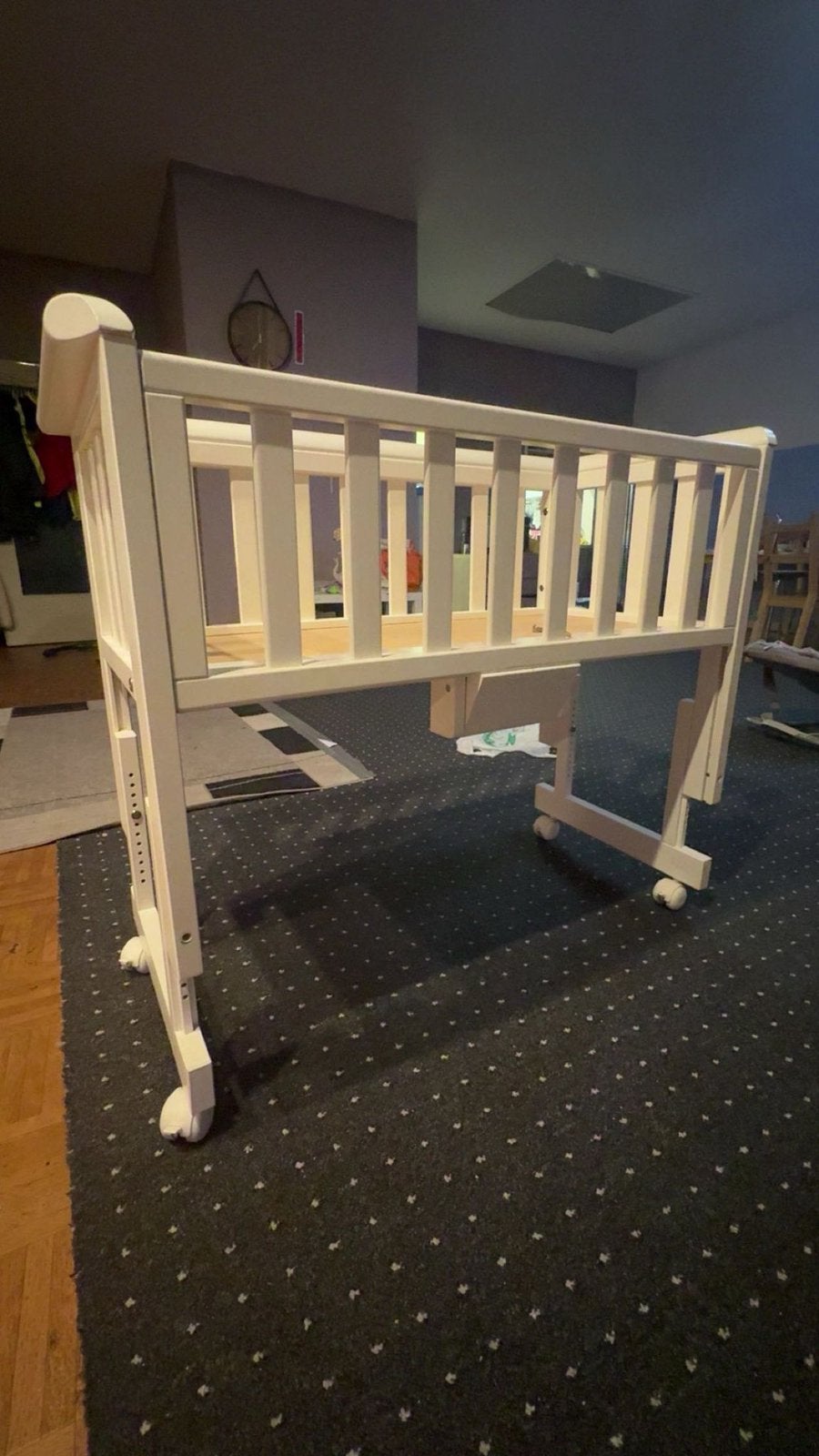 Babys bedje, Ophalen, Zo goed als nieuw