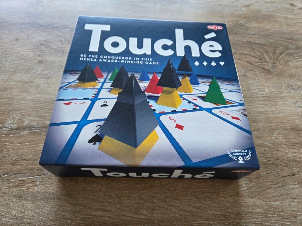 Touché gezelschapsspel, Een of twee spelers, Ophalen, Zo goed als nieuw, Tactic