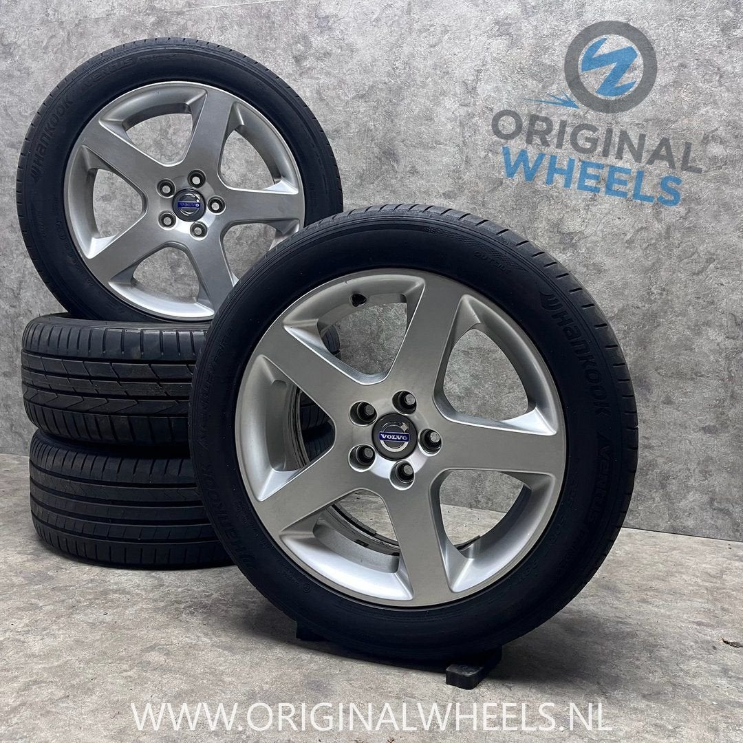 17 inch originele Canicula velgen + zomerbanden Volvo V70, Autos : Pièces & Accessoires, Pneus et Jantes, Véhicule de tourisme