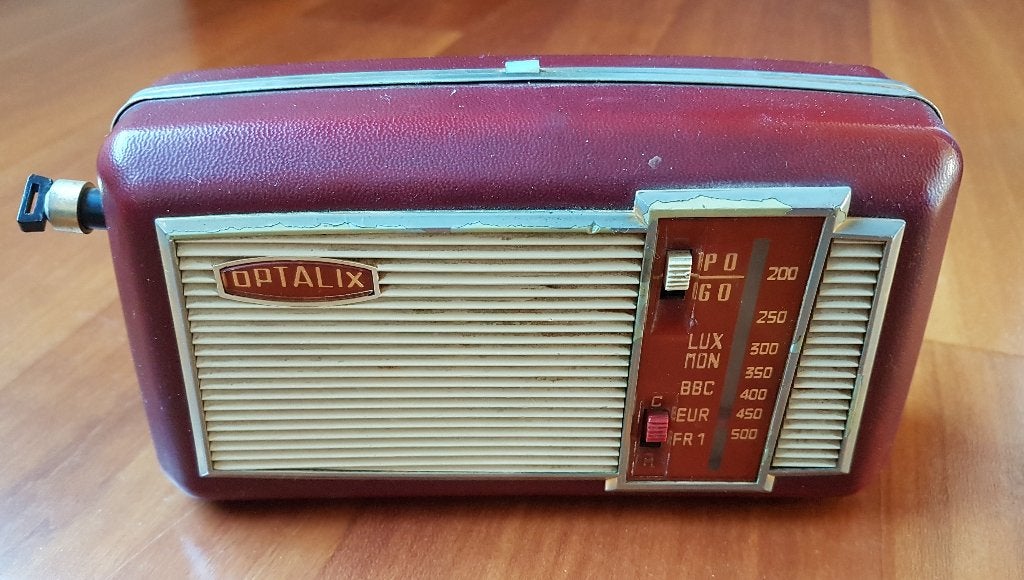 Radio's Optalix St. James Telefunken Bajazzo, Ophalen of Verzenden, Radio
