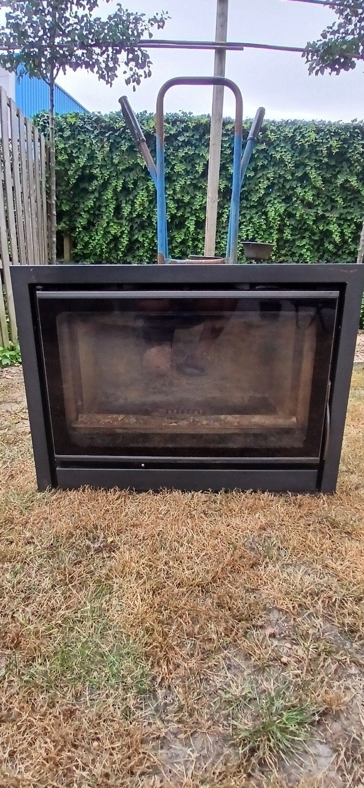 inbouw cassette olympia inbouwhaard, Huis en Inrichting, Haarden, Ophalen, Inbouwhaard