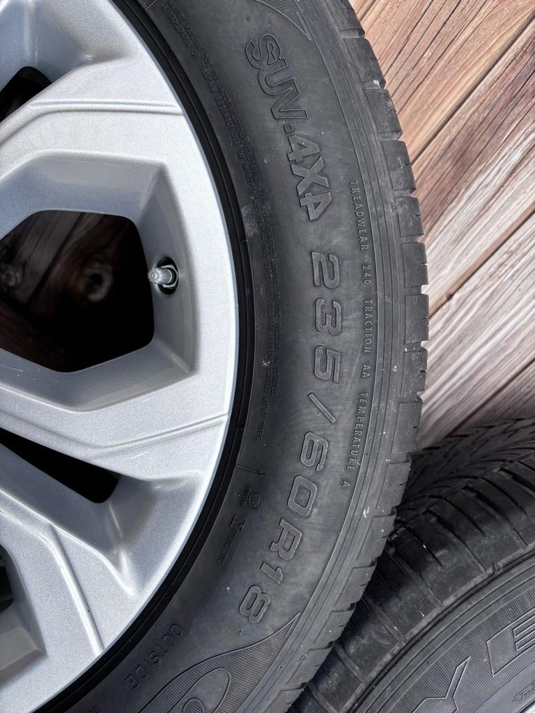 Originele Range Rover velgen + banden set., Enlèvement, Pneu(s)