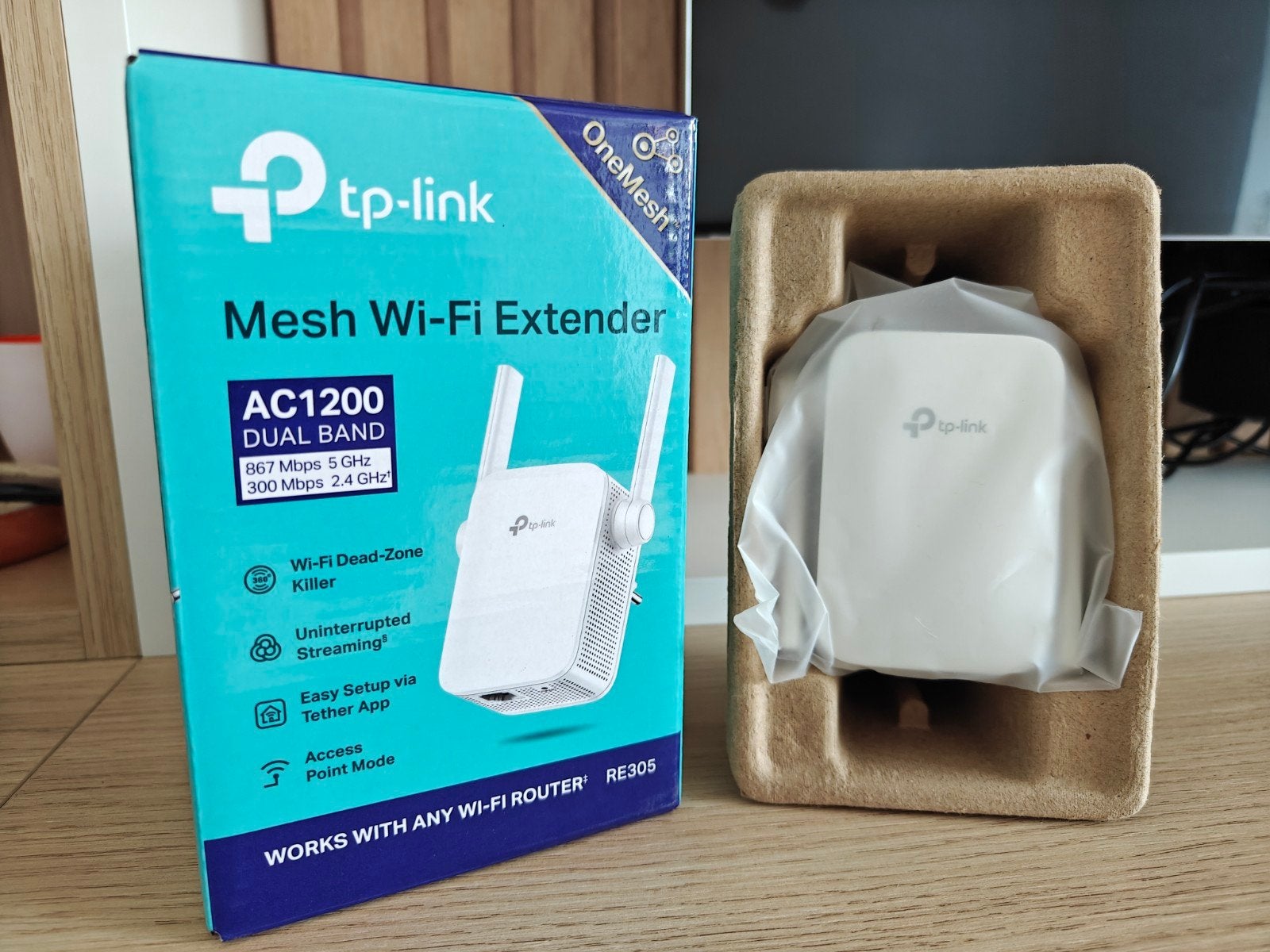TP-Link AC1200 Mesh Wi-Fi Extender, Informatique & Logiciels, Enlèvement, Neuf