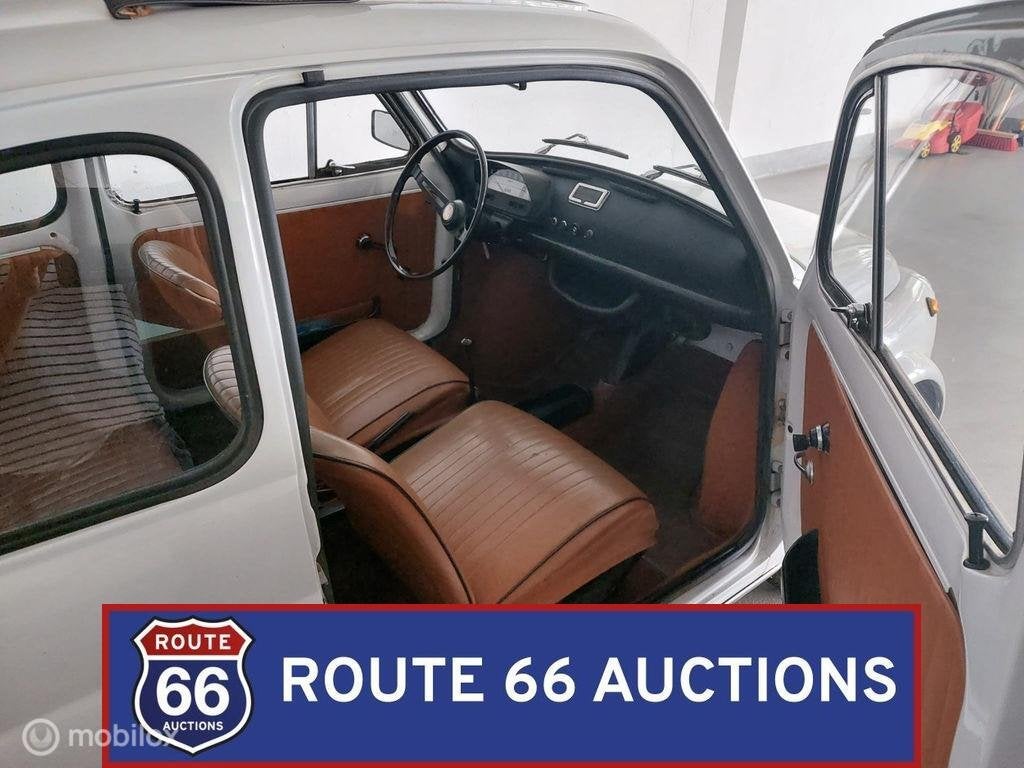 Fiat 500 F | 1969 | Route 66 Auctions, Autos, Achat, Entreprise, Boîte manuelle, Autre carrosserie