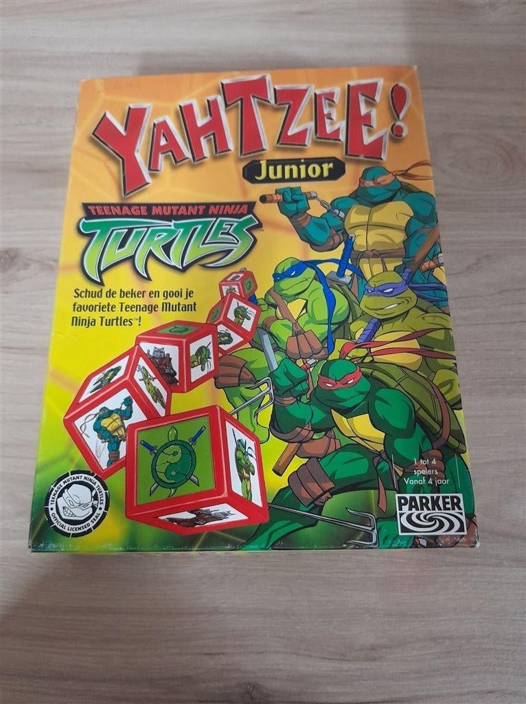 Yahtzee ninja turtles - s4728, Envoi, Comme neuf