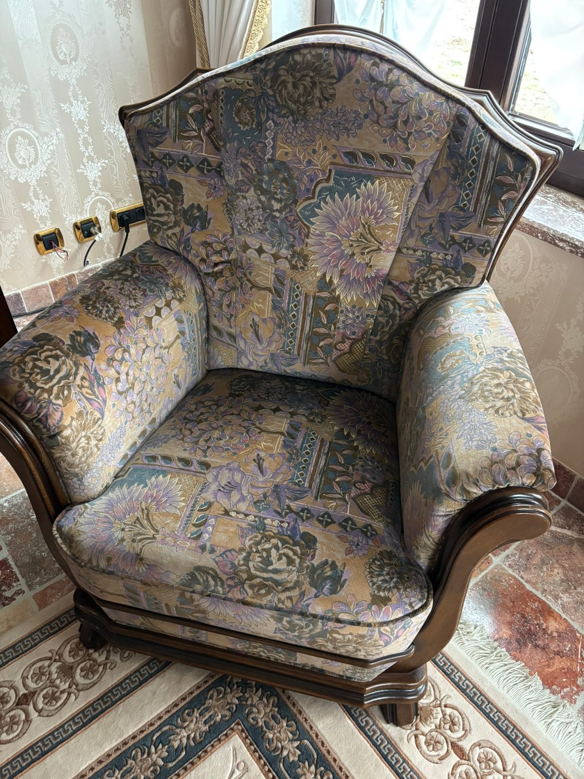 Fauteuil vintage, Enlèvement, Comme neuf