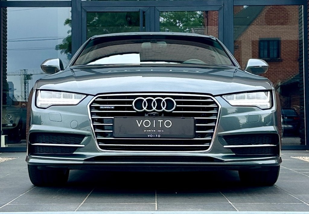 Audi A7 3.0TDi V6 Quattro 1ST OWNER/2X S-LINE/CAMERA/LUCHTV, Auto's, Audi, Lichtsensor, 2000 kg, Zilver of Grijs, 750 kg