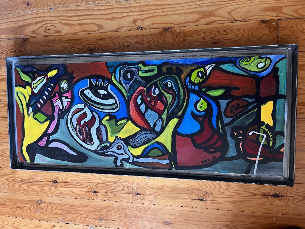 Œuvre abstraite, Antiquités & Art, Enlèvement