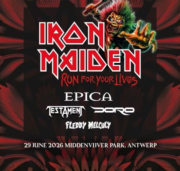 Live is live iron maiden - 2 tickets, Tickets en Kaartjes, Twee personen