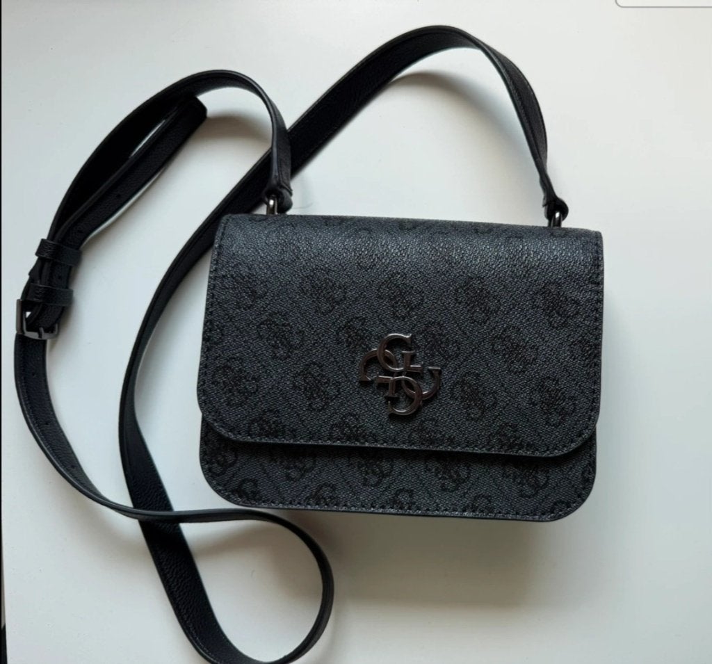Handtas van Guess, Verzenden, Zo goed als nieuw, Zwart, Handtas