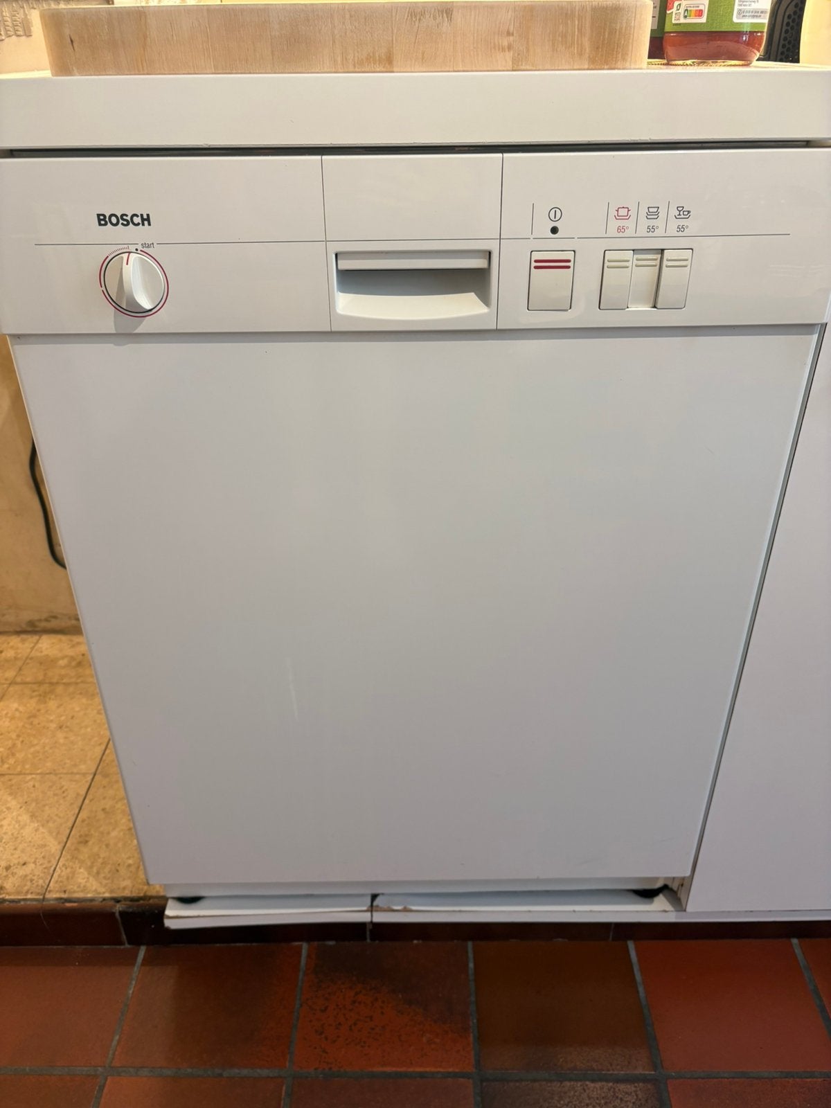 Bosch vaatwasser, weg wegens nieuwe keuken, Elektronische apparatuur, Vaatwasmachines, Ophalen, Gebruikt, 60 cm of meer, Vrijstaand